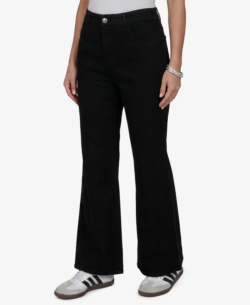 Ruby Rd. Petite Mid-Rise Flare Denim Jeans
