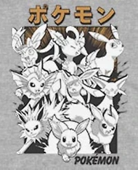 Fifth Sun Men's Pokemon Eeveelutions Japanese Character Graphic Tank Top