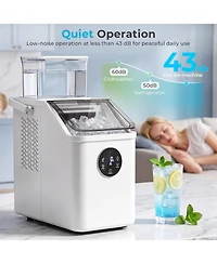 Cowsar Countertop Ice Maker 12 Cubes in 13 Minutes 26 Lbs Per Day