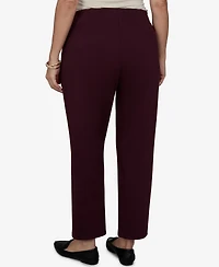 Ruby Rd. Plus Mid-Rise Pull-On Ponte Pants