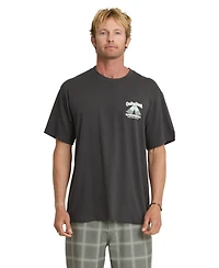 Quiksilver Waterman Men's Regular-Fit Crewneck T-Shirt