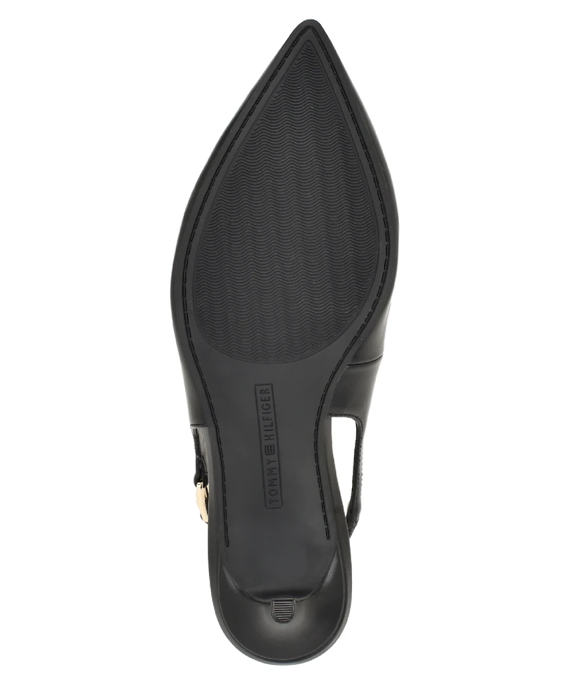 Tommy Hilfiger Women's Tulley Kitten Heel Slingback Pumps