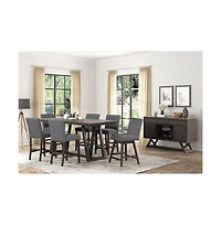 New Classic Furniture High Line Swivel Counter Chair (Set of 2