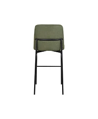 New Classic Furniture Erik Metal and Fabric Bar Chair (Set of 2)