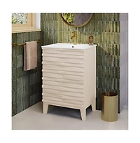 Swiss Madison Cascade 24'' Bathroom Vanity in White