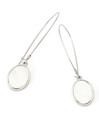 Robert Lee Morris Soho Imitation Pearl Disc Dangle Earrings