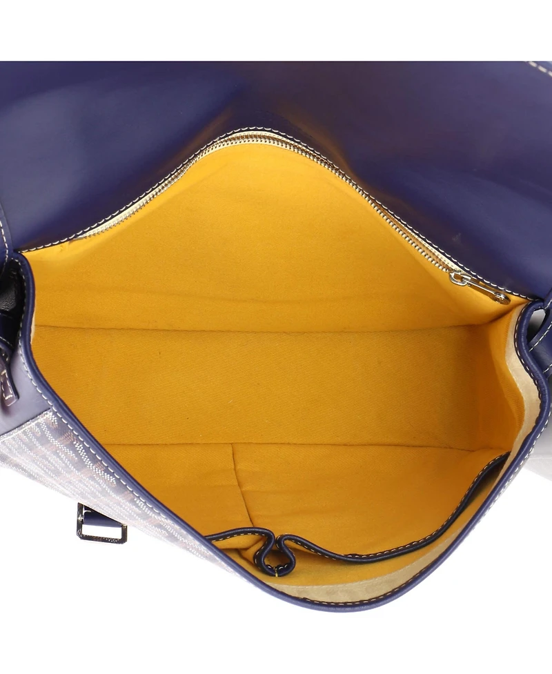 Pre-Owned Goyard Mm Belvedere Messenger Bag Coated Canvas
