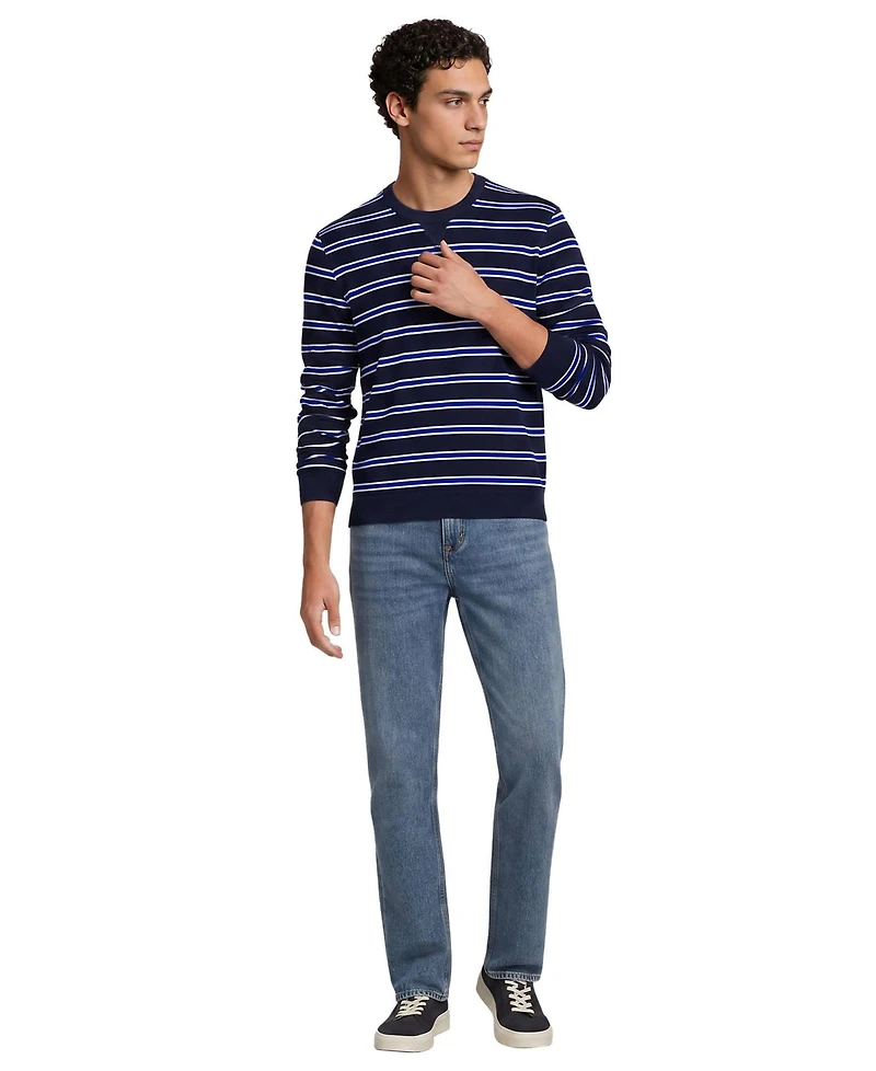 Lands' End Men's Stretch Comfort Waist Classic Straight Fit Jean