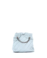 Pre-Owned Balenciaga Small Crush Chain Tote Quilted Crushed Calfskin
