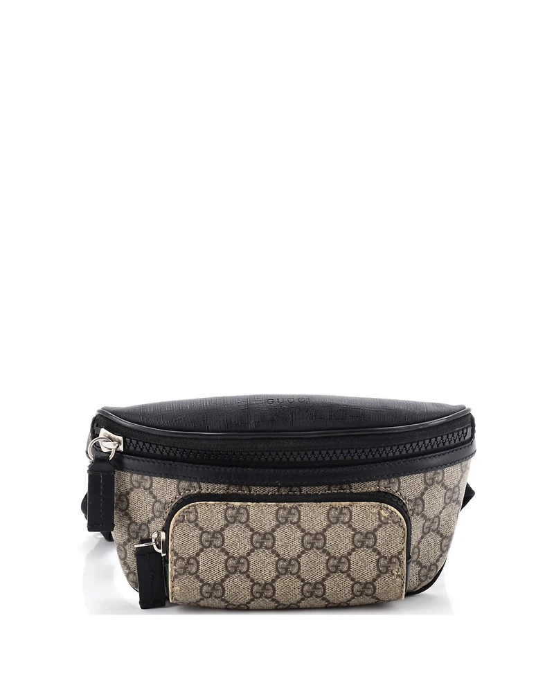 Pre-Owned Gucci Medium Eden Waist Bag Gg Coated Canvas