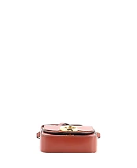 Pre-Owned Chloe Mini C Flap Bag Leather
