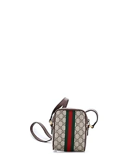 Pre-Owned Gucci Mini Ophidia Messenger Bag Gg Coated Canvas