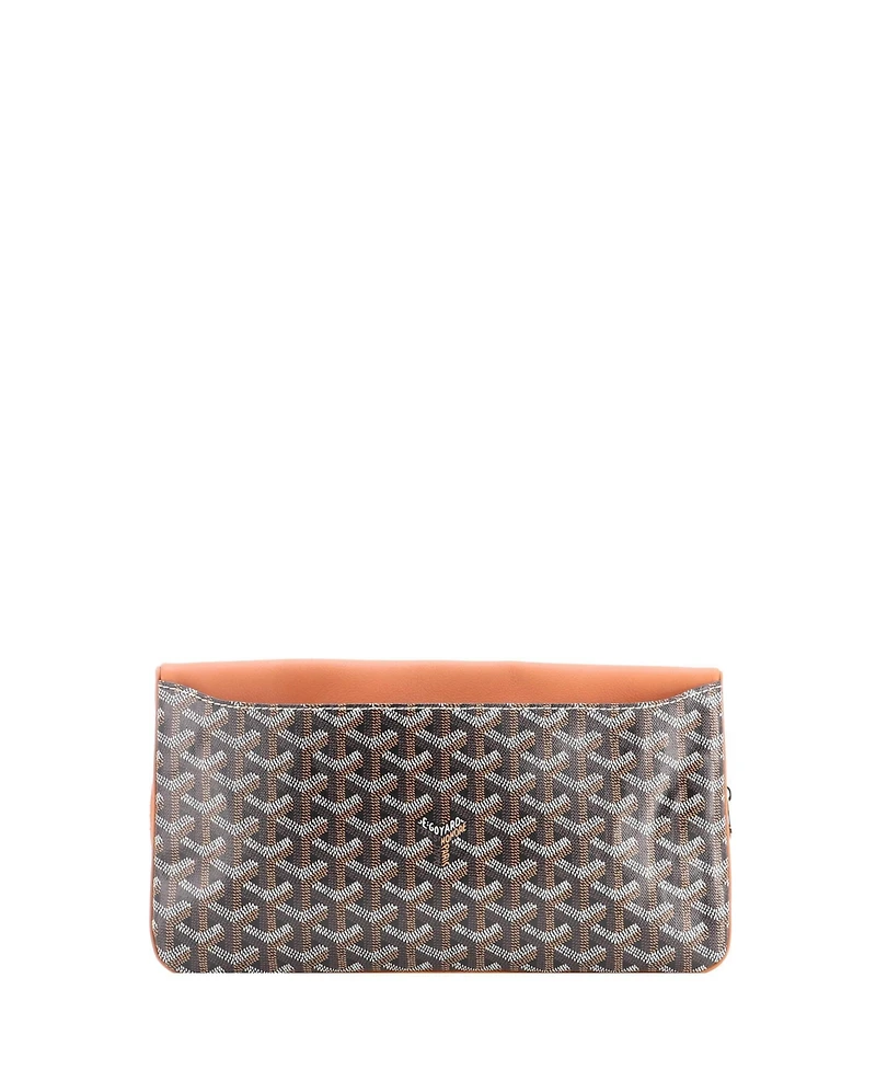 Pre-Owned Goyard Saint Marie Clutch Coated Canvas