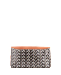 Pre-Owned Goyard Saint Marie Clutch Coated Canvas