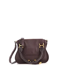 Pre-Owned Chloe Small Marcie Satchel Leather