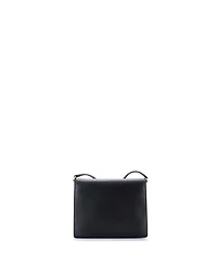 Pre-Owned Dolce and Gabbana Small Dg Logo Flap Shoulder Bag Leather