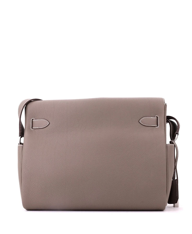 Pre-Owned Hermes Gm Kelly Messenger Bag Togo