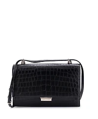 Pre-Owned Saint Laurent Small Babylone Crossbody Bag Embossed Leather