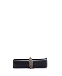 Pre-Owned Saint Laurent Classic Monogram Tassel Crossbody Bag Leather