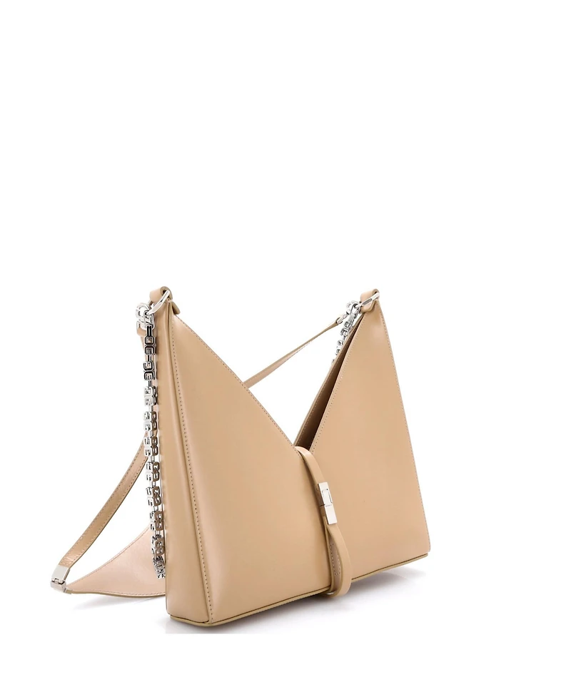 Pre-Owned Givenchy Small Cut Out Shoulder Bag Leather