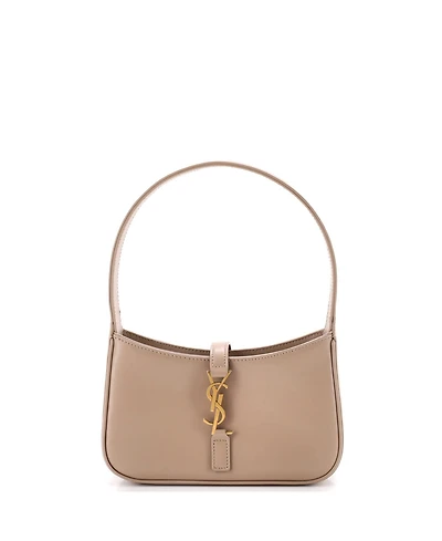 Pre-Owned Saint Laurent Mini Le 5 a 7 Hobo Leather