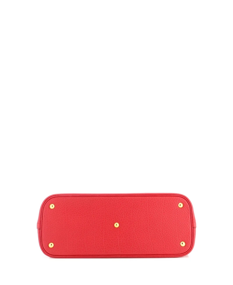 Pre-Owned Hermes 35 Bolide Bag Fjord