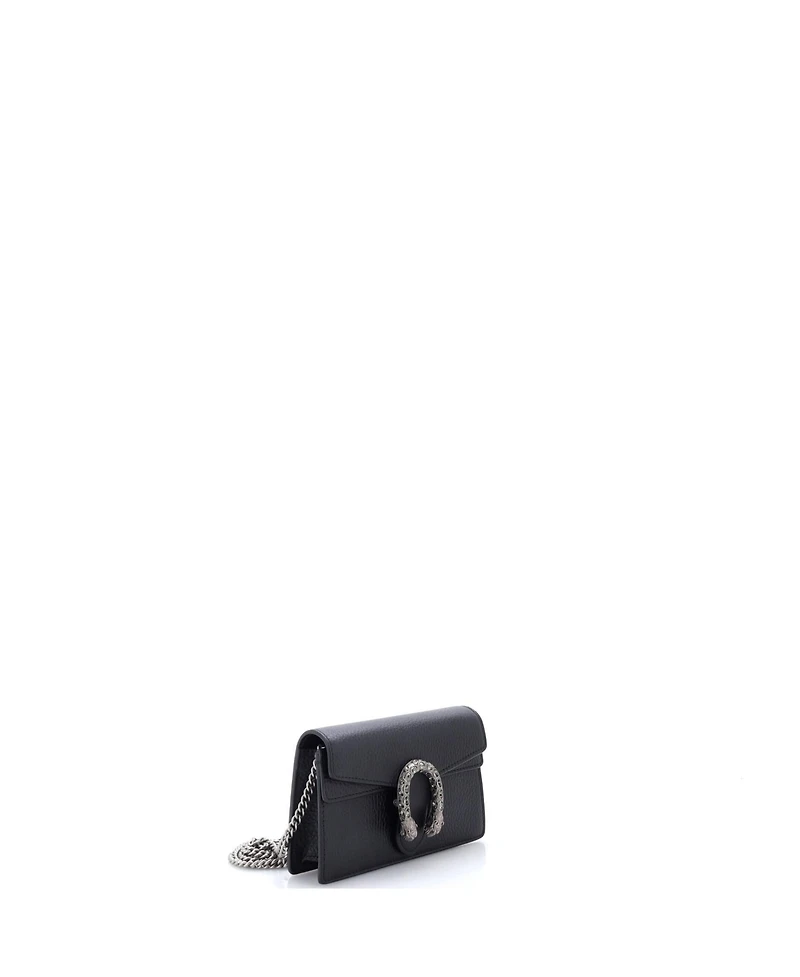 Pre-Owned Gucci Super Mini Dionysus Bag Leather