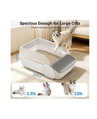 Ltmate Auto-Cleaning Litter Box,Wi-Fi Remote Control