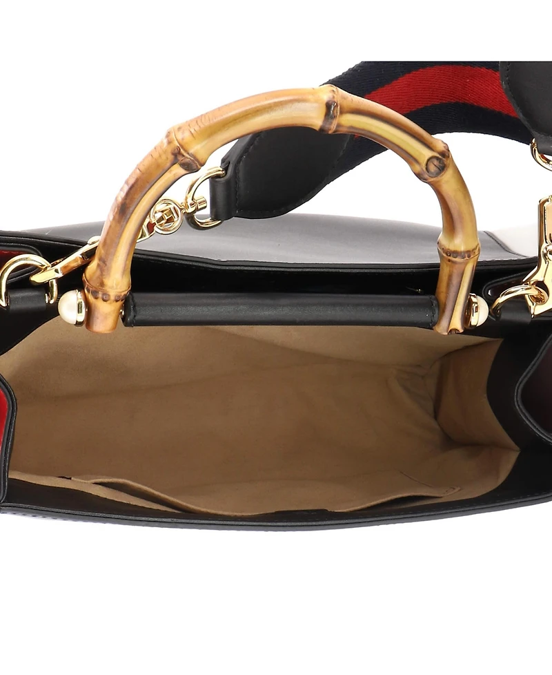 Pre-Owned Gucci Small Nymphaea Top Handle Bag Leather