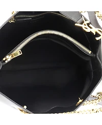 Pre-Owned Saint Laurent Large Classic Monogram Shopper Leather