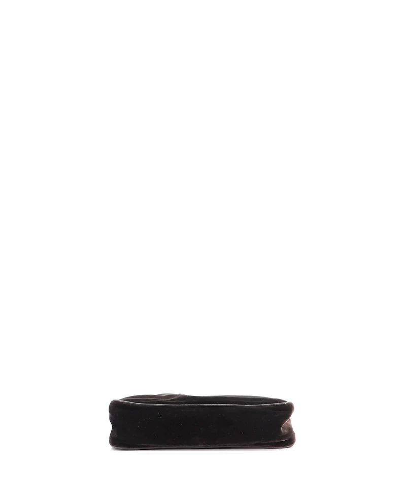 Pre-Owned Prada Mini Re-Edition 2005 Shoulder Bag Velvet