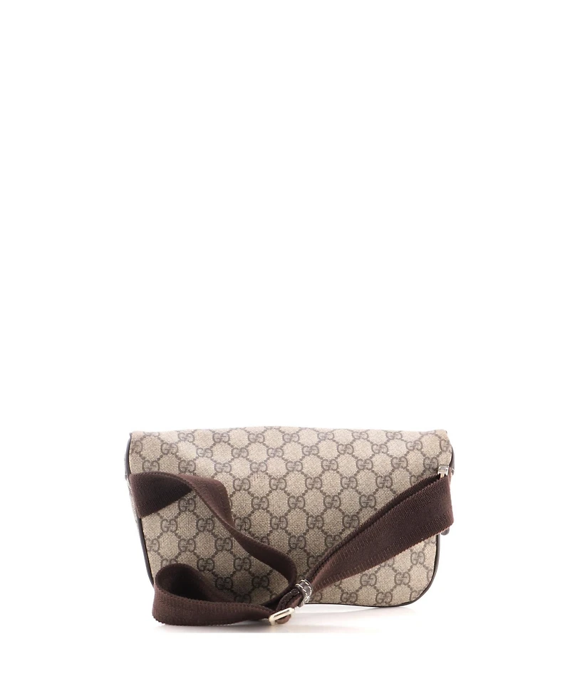 Pre-Owned Gucci Small Belt Bag Gg Coated Canvas with Leather