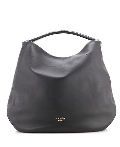 Pre-Owned Prada Large Slouch Hobo Leather