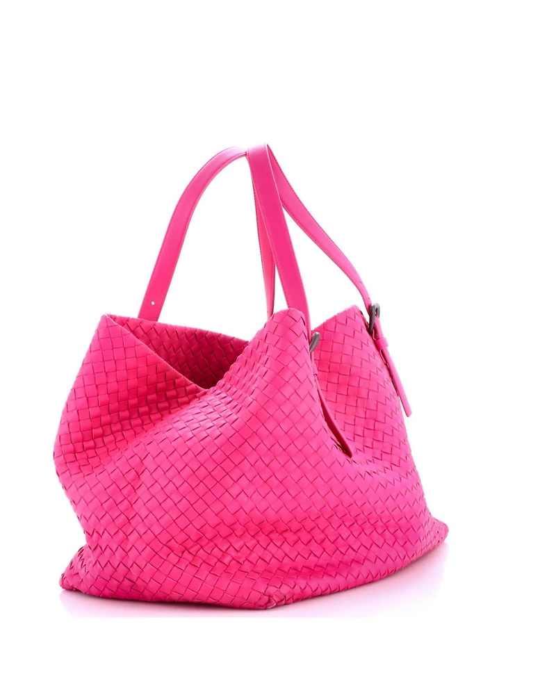 Pre-Owned Bottega Veneta A-Shape Tote Intrecciato Nappa