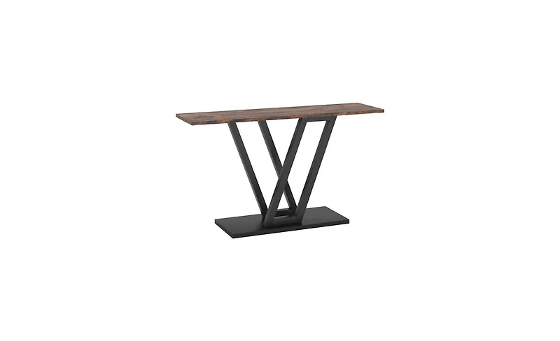 Slickblue Industrial Console Table for Entryway or Hallway