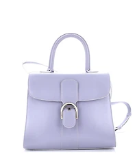 Pre-Owned Delvaux Mm Brillant Top Handle Bag Leather