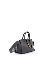 Pre-Owned Saint Laurent Baby Monogram Cabas Downtown Leather