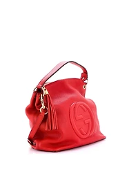 Pre-Owned Gucci Large Soho Convertible Hobo Leather