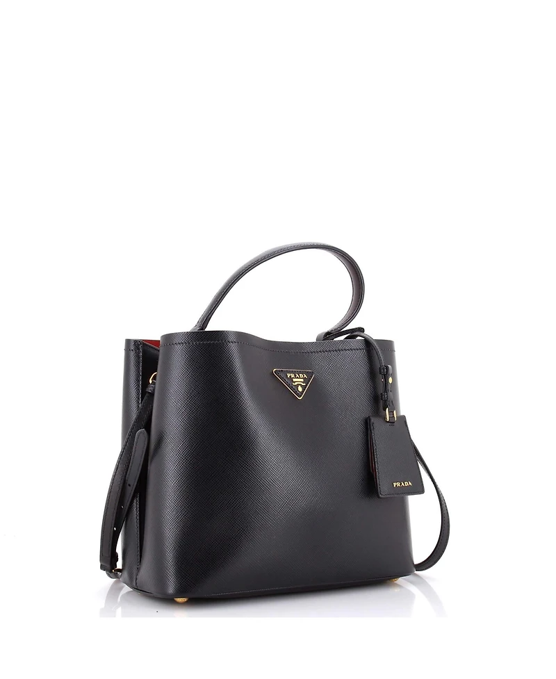 Pre-Owned Prada Large Panier Bucket Bag Saffiano Leather