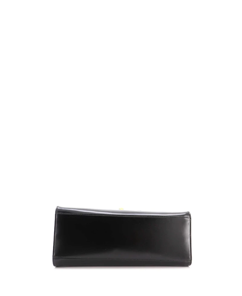 Pre-Owned Salvatore Ferragamo Prism Top Handle Bag Leather