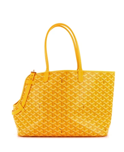 Pre-Owned Goyard Chien Gris Pet Carrier Tote Coated Canvas