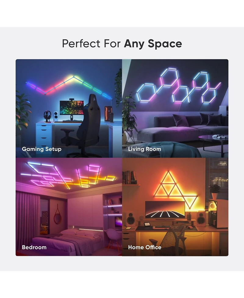 Nanoleaf Lines 60 Degrees Smarter Kit (9 Lines)