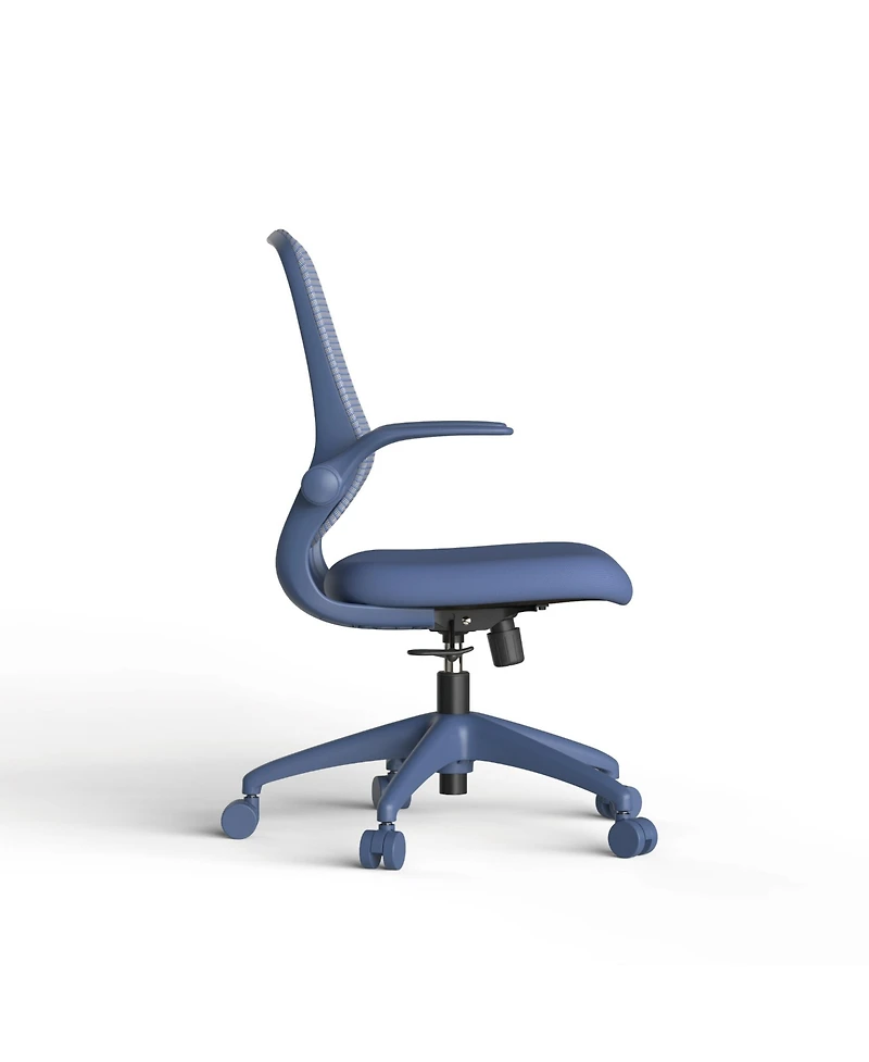 Boyel Living Mid-Back Ergonomic Mesh Office Chair with Flip-Up Armrests