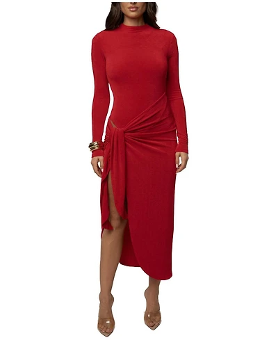 Jluxlabel Women's Last Light Slinky Midi Dress
