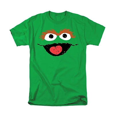 Sesame Street Big & Tall Oscar The Grouch Crayon Sketch T-Shirt