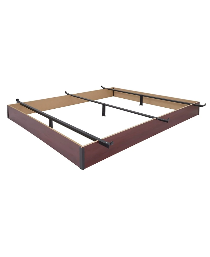 Glenwillow Home 7.5" Wood Base Twin Cherry with Corners