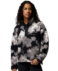 Columbia Women's Helvetia Ii Printed Cropped Half-Snap Fleece