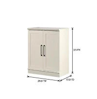 Bison Office 37-inch High Storage Cabinet with Base Design
