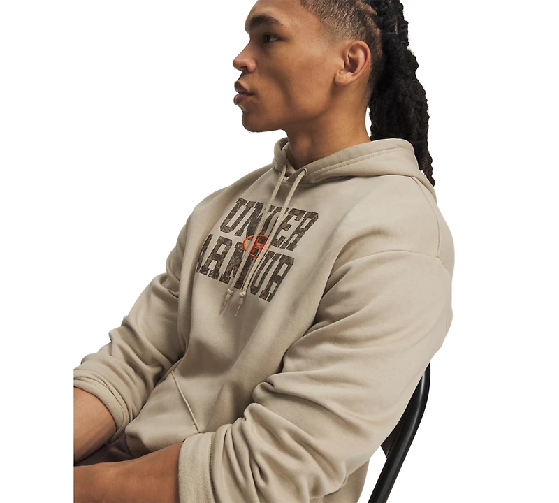 Under Armour Men's Rival Fleece Camo Hoodie