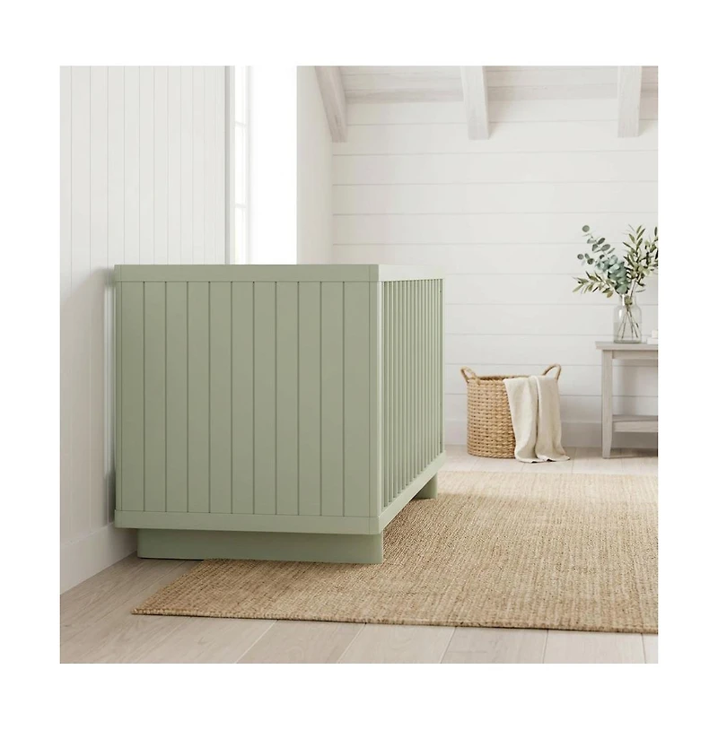 Storkcraft Kyoto Deluxe Convertible Crib with Bonus Toddler Guardrail